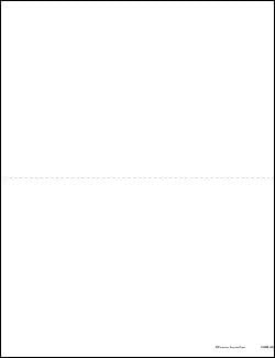 2024 1099 & W2 Blank 2-Up Forms, No Instructions, 100 Pack
