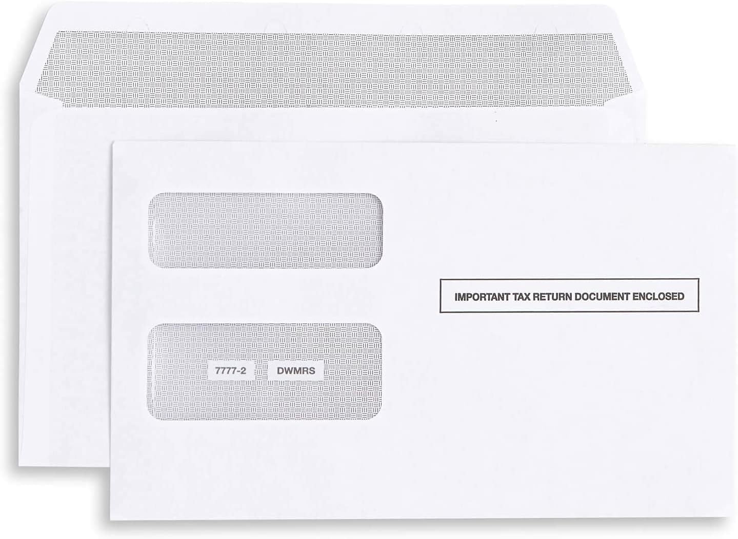 2024 1099-MISC Forms, 4-Part, 10 Pack with Envelopes