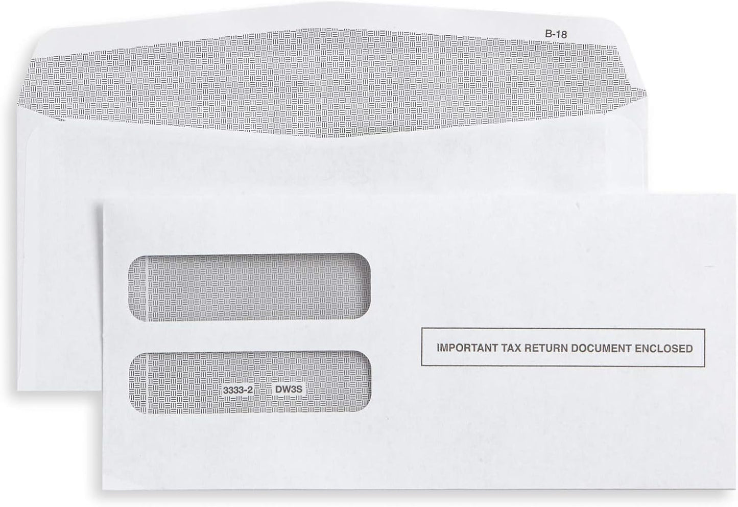 2024 Blank W-2 3-Up Tax Forms, 25 Sets, Includes 25 Sheets & Self-Seal Envelopes