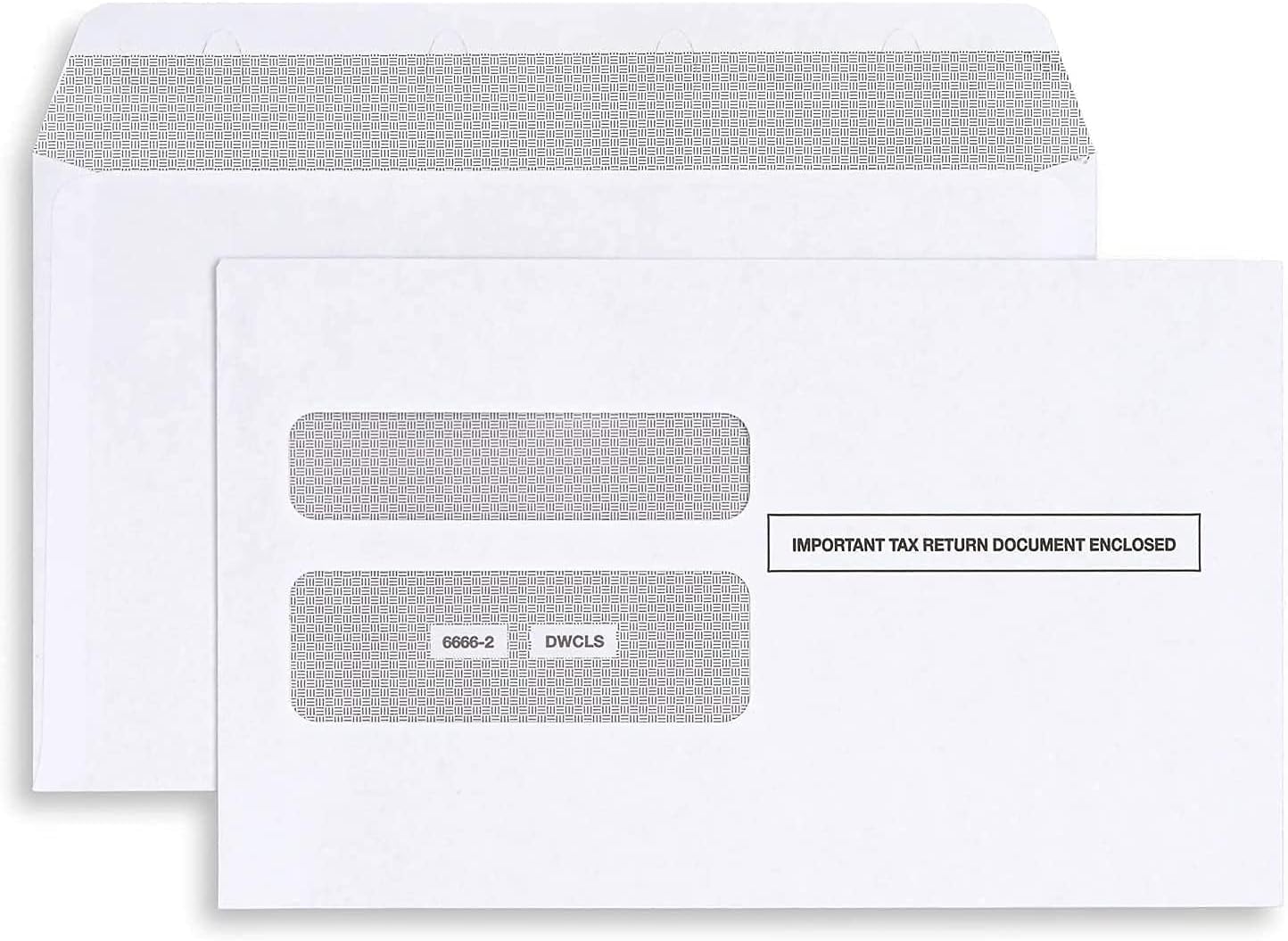 2024 W-2 Tax Forms, 4-Part Kit for 25 Employees, IRS-Compatible with 25 Self-Sealing Envelopes