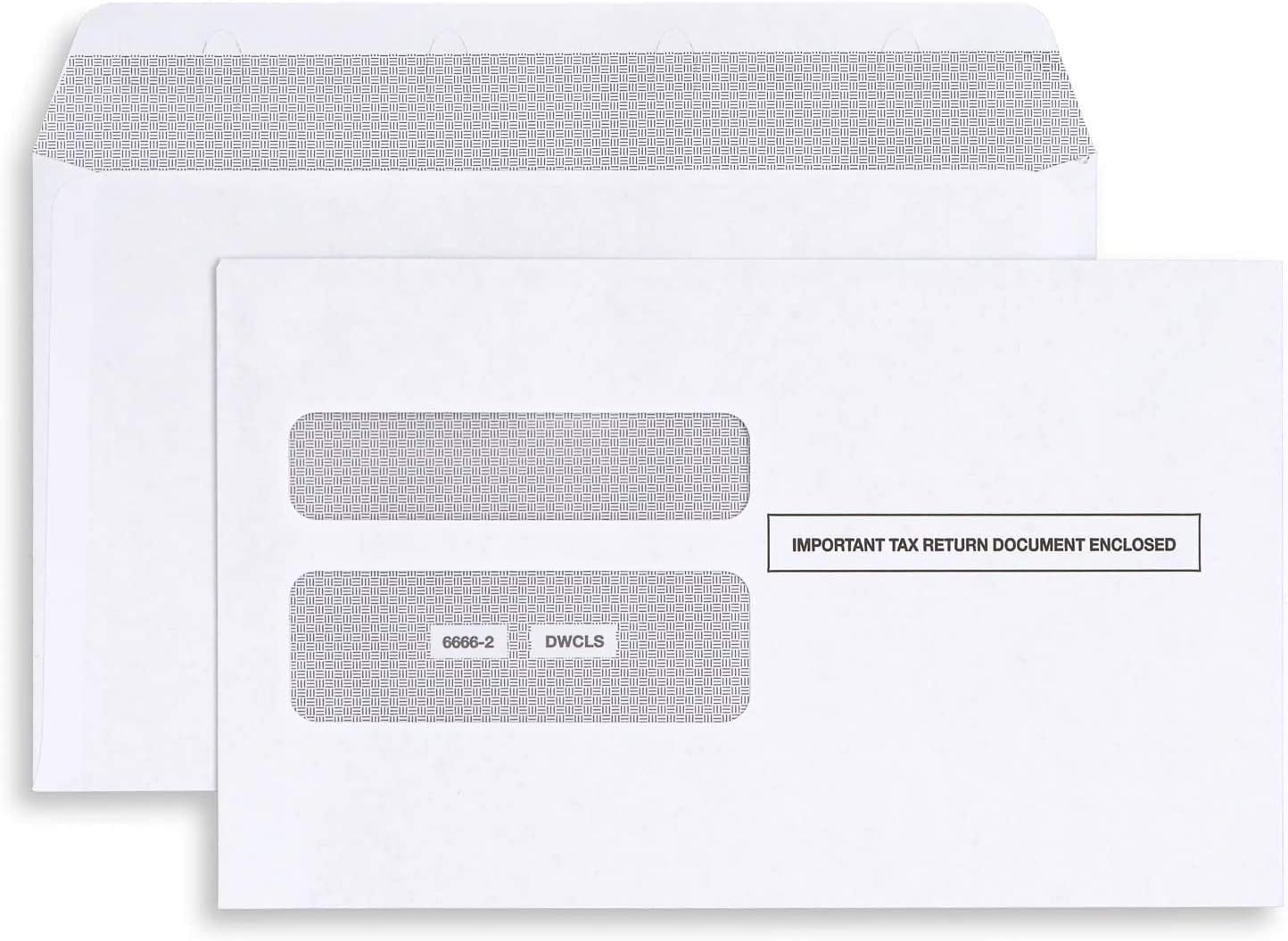 2024 W-2 Forms Kit, 6-Part for 10 Employees, with W-3 and 10 Envelopes