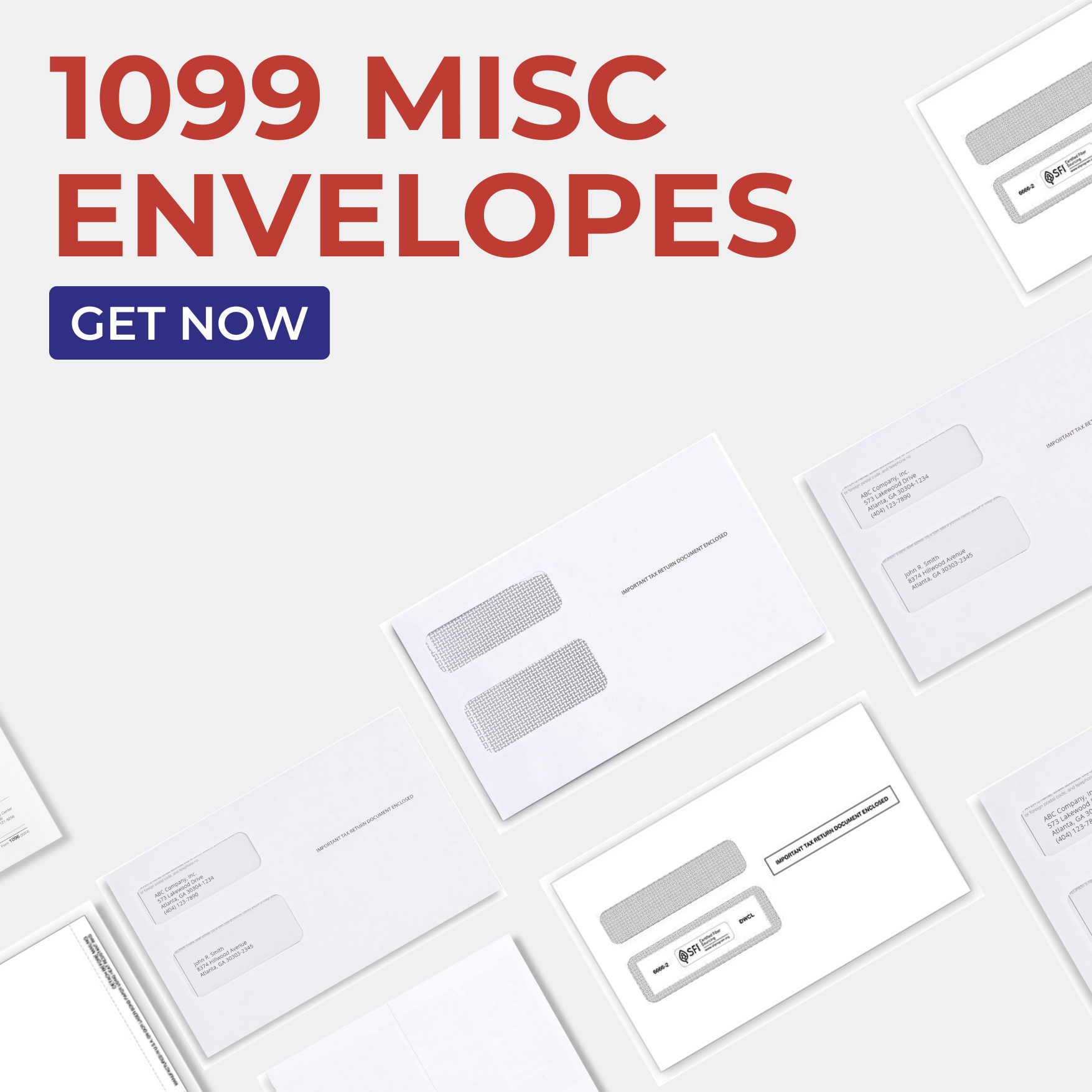 1099 R Envelopes 1099 Misc Envelopes – dutymark