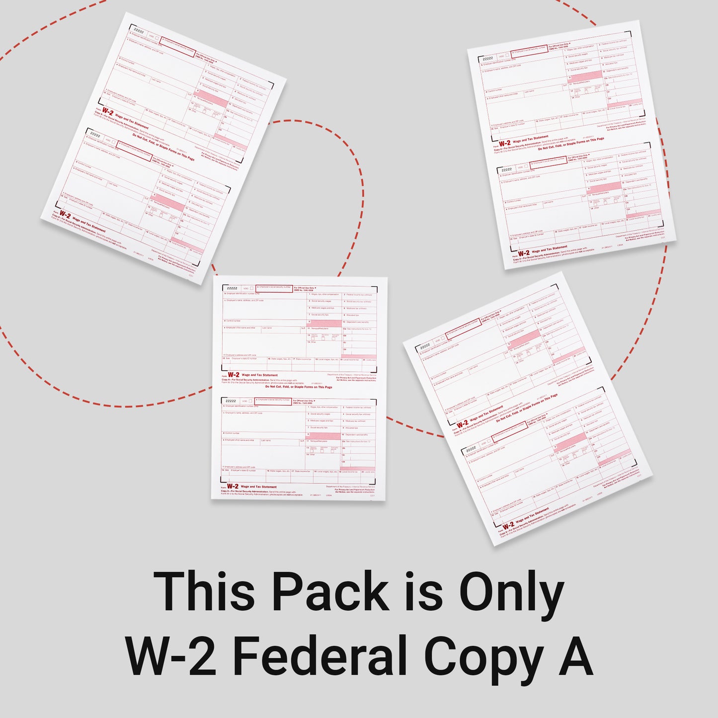 W-2 COPY A ONLY/25