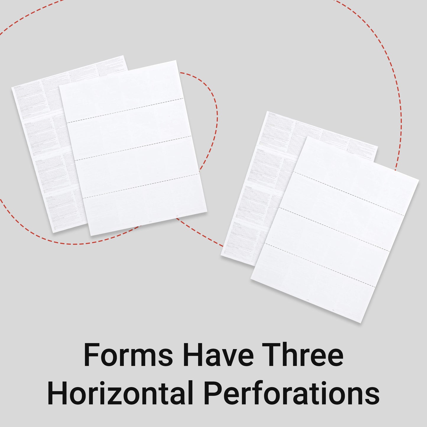 W2 BLANK 4 UP HORIZONTAL WITH ENVELOPES FOR 25 EMPLOYEES