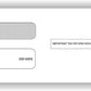 50 1099 NEC Tax Form Envelopes, Designed for Printed 1099 NEC Forms, Self-Seal, Double-Window, Security Tinted, 50 Pack