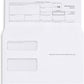 100 Tax Envelopes Self-Seal For 1099 MISC, 1099-R & DIV - INT, 1095, Double-Window Security For Quickbooks or Tax Software - 5 5/8 Inch x 9 Inch,100pk