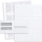 Blank 2024 W2 3 Up Tax Forms, 25 Employee Sets, Ideal for E-Filing, Works with Laser or Inkjet Printers, 25Sheets and 25 Self Seal Envelopes