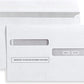 100 Envelopes Designed for W-2 Forms 4-Up, Self- Seal Double Window, Security Envelopes Pack of 100