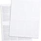 Blank W2 4 Up Tax Forms 2024,50 Employees kit, with Self-Seal Envelopes, Instructions in Back of The Forms, Great for QuickBooks and Accounting Software, Idea for E-Filing, W2 4-Up 2024