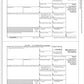 2024 1099-MISC Forms, 25 Pack with TaxRight Software & Envelopes