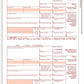 2024 1099-MISC Forms, 25 Pack with TaxRight Software & Envelopes