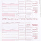 1099 DIV Tax Forms 4 Part 2024 - Kit for 25 Vendors 4-Part, Complete Laser DIV Dividends and Distribution Forms with Self-Seal Envelopes in Value Pack Compatible with QB and Accounting Software