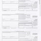 2024 1099-NEC Forms, 3 Part, 25 Pack with Envelopes
