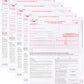 2024 1096 Transmittal Forms, 50 Pack