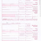 2024 1099-MISC Forms, 4 Part, 50 Pack with Envelopes and TaxRight CD