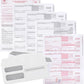 2024 1099-NEC Forms, 3 Part, 25 Pack with Envelopes
