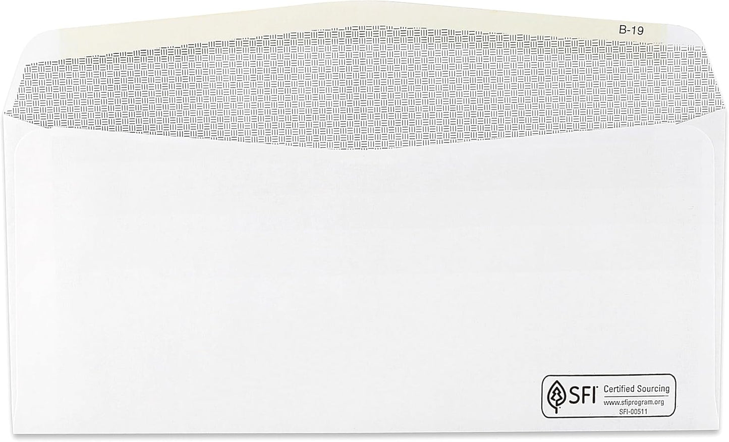 W2 Tax Envelopes for 3-Up Horizontal, Double Window Gum-Seal Security Envelope, W-2 with the Side Stub RemovedTax Forms Pack of 25 Envelopes