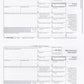 2024 1099-MISC Forms, 4 Part, 50 Pack with Envelopes and TaxRight CD