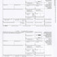 1099-R (distributions) Laser Set 4-Part, Pack for 25, Federal and State Copies (2 Forms on a Sheet) 2024