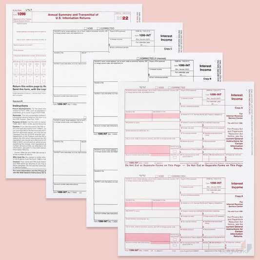 1099 INT 4 PT NO ENV/25